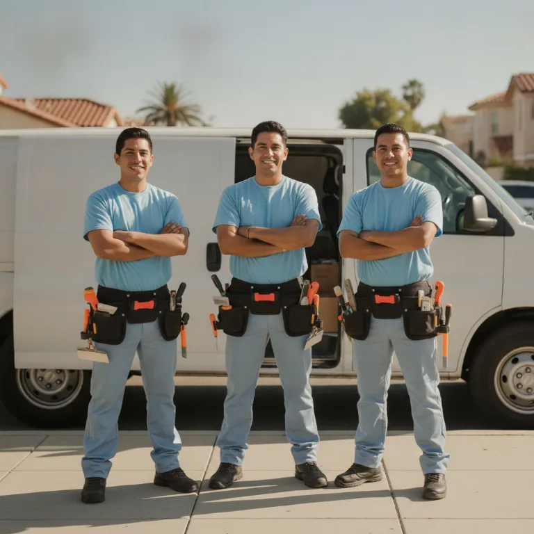 Ladrilhador equipe em Marituba